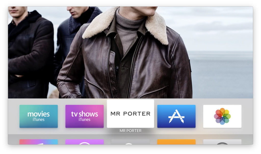 MR PORTER Apple TV