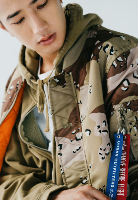 URBAN OUTFITTERS AND ALPHA INDUSTRIES DEBUT CAMPAIGN