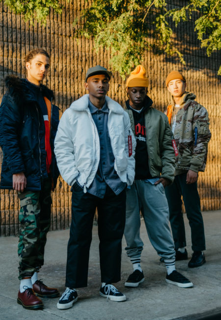 URBAN OUTFITTERS AND ALPHA INDUSTRIES DEBUT CAMPAIGN