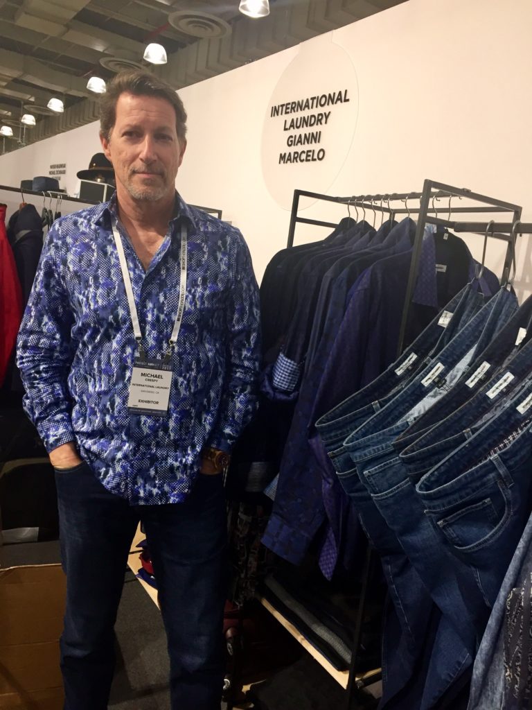 Michael Crespy and the new denim collection