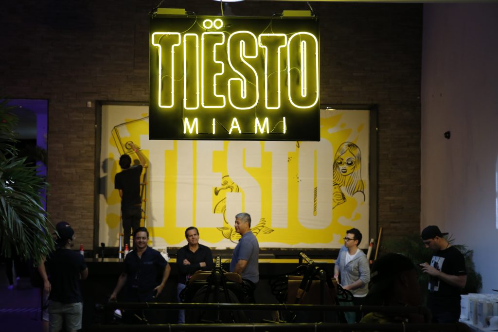 GRAMMY AWARDWINNING DJ TIËSTO OPENS MIAMI POPUP