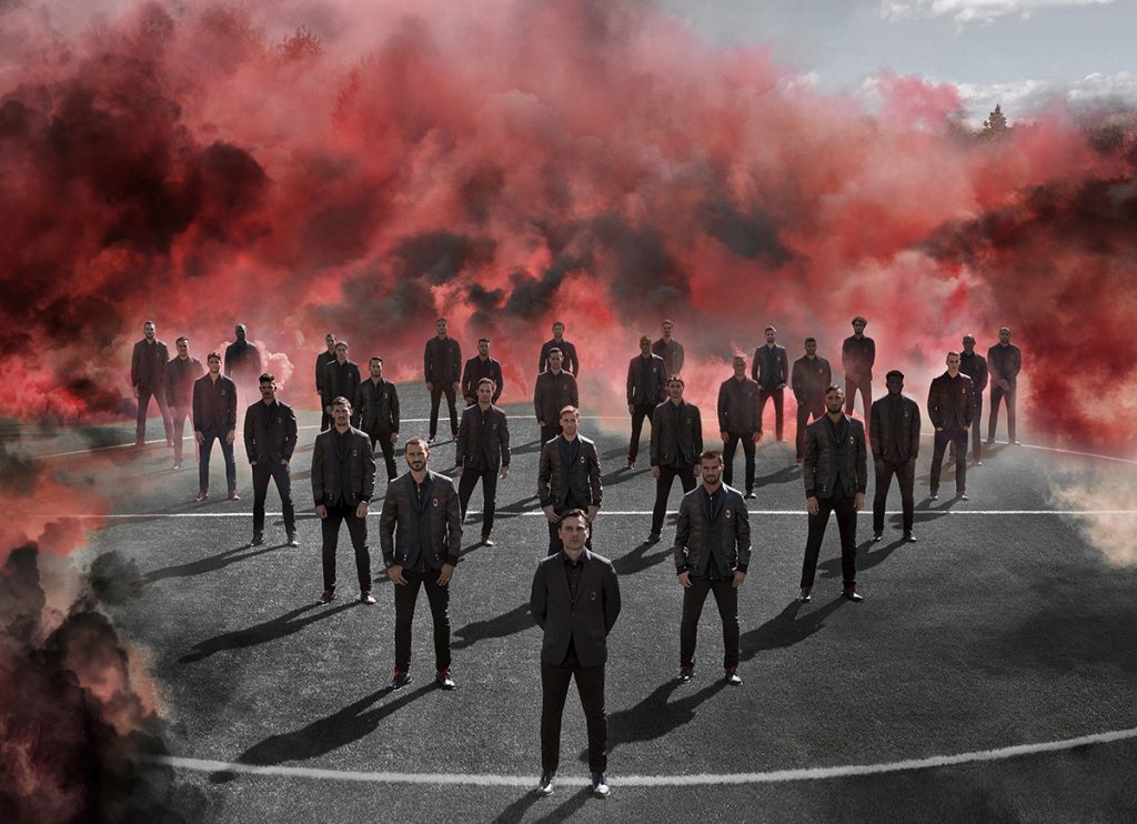 DIESEL DESIGNS NEW OFF-FIELD UNIFORMS FOR AC MILAN