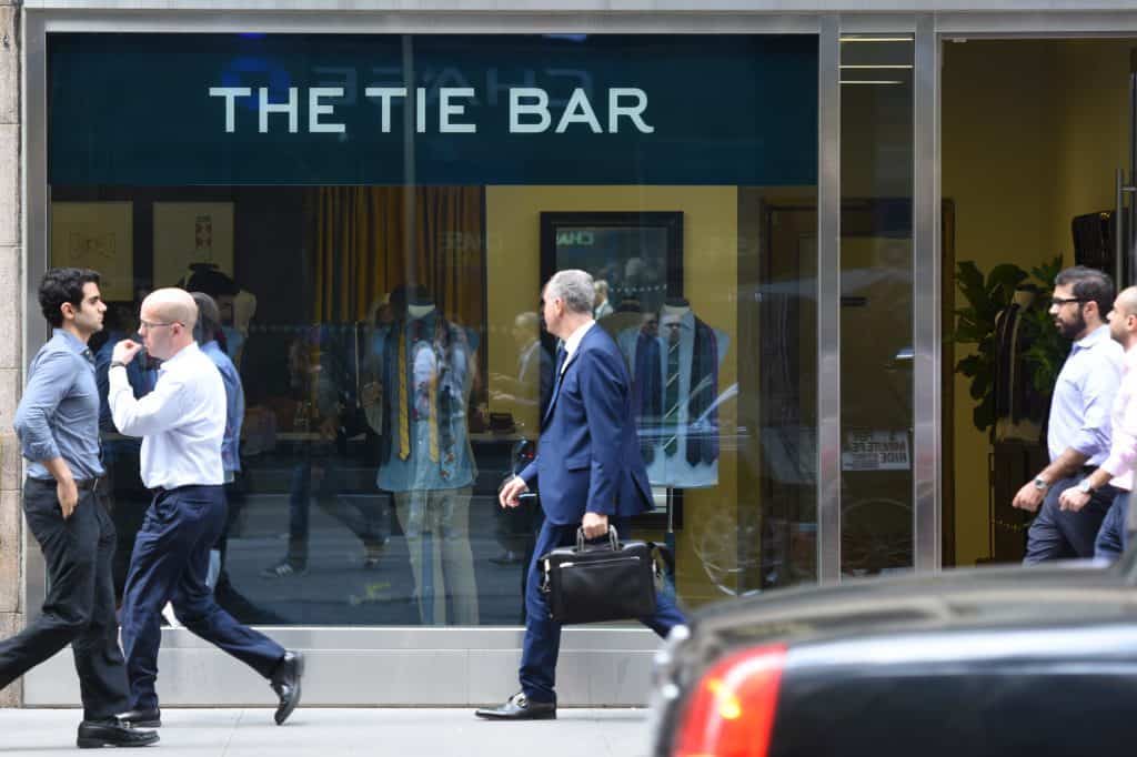 The tie bar