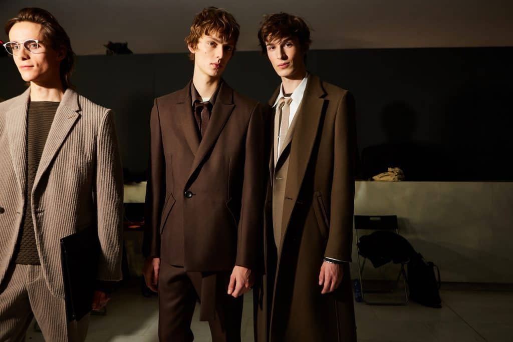 ERMENEGILDO ZEGNA COUTURE CREATES SNOWY WONDERLAND FOR FALL SHOW