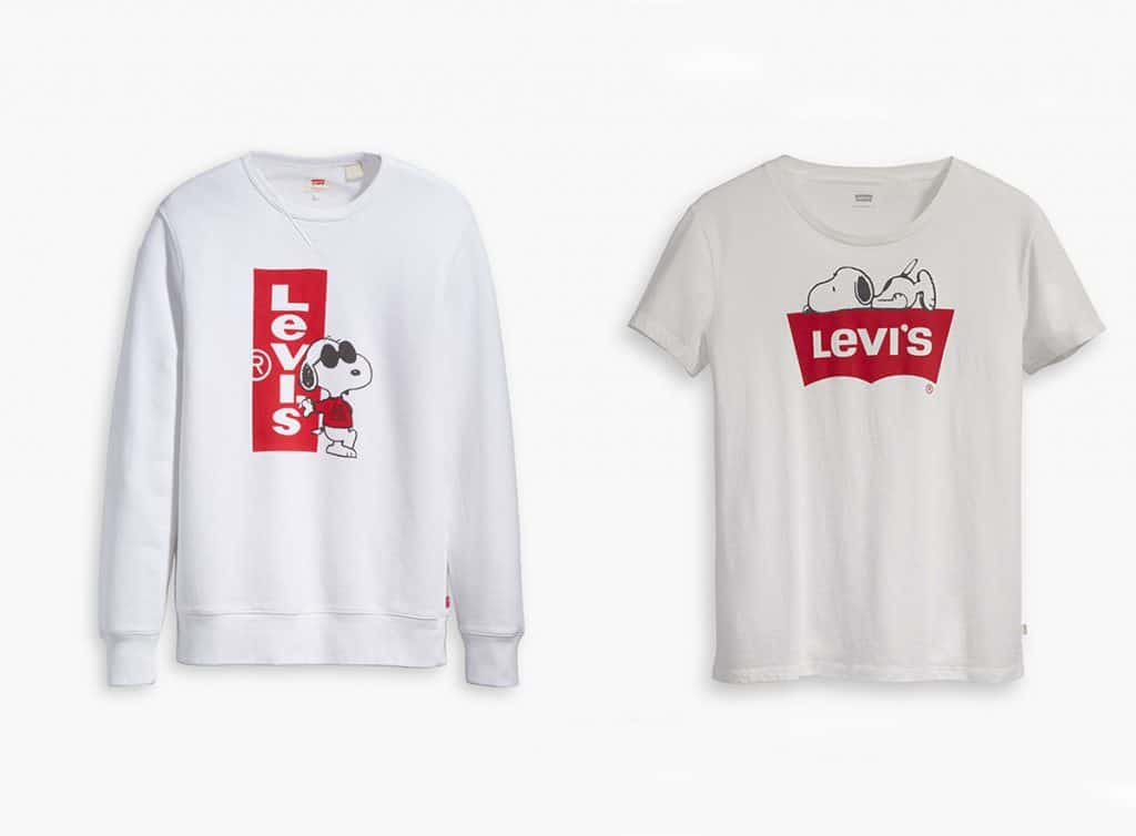 snoopy x levi's