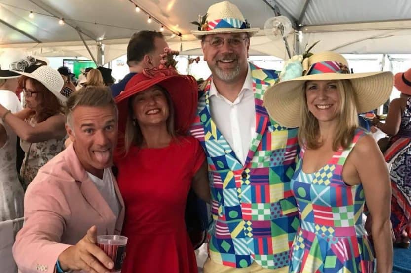 MICHAEL DURU CLOTHIERS HONORED BY MONMOUTH PARK CHARITY FUND