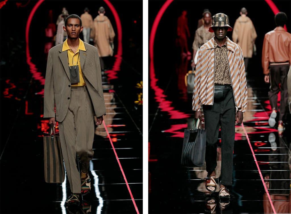 FENDI PLAYS WITH ITS DARK SIDE FOR SPRING 2019