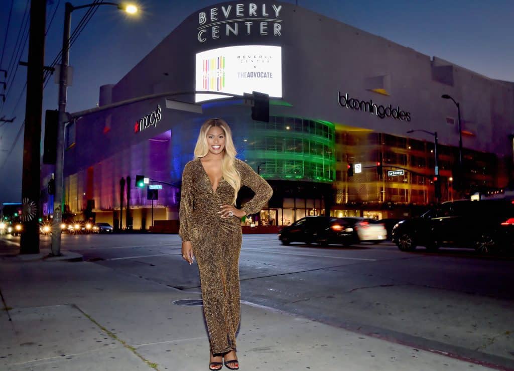 Laverne Cox Celebrates PRIDE at Beverly Center 